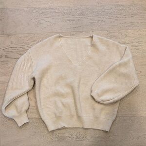Women's Cream Sweater